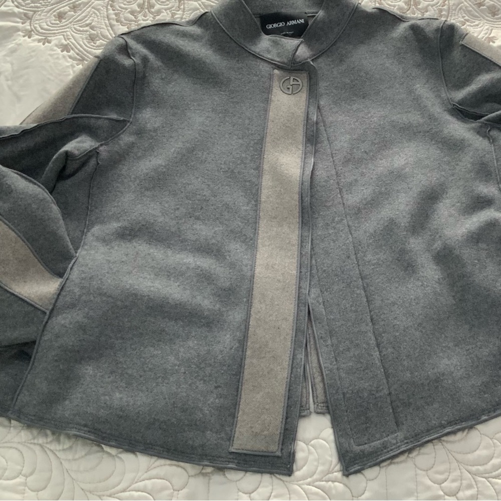 Giorgio Armani Women's Charcoal Blazer